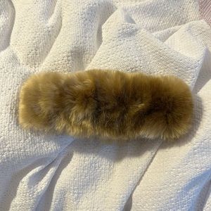 Love your melon faux fur headband